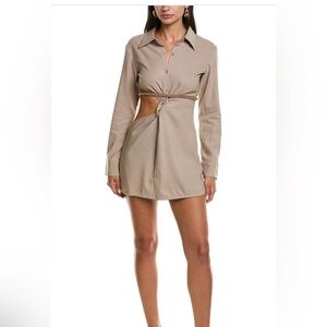 Atoir  size 4 aversion dress beige Textured Garment